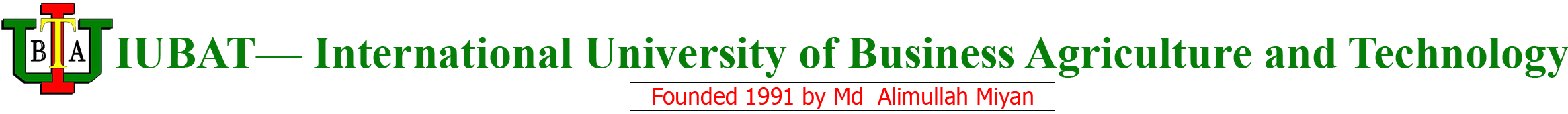 IUBAT Logo